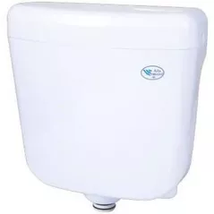 Бачок для унитаза Visam 405-002 Бак для туалета BETA (пластиковая кнопка), с боковой подачей, 6 л