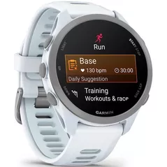 Ceas inteligent Garmin Forerunner 170, GPS, Whitestone/Cloud Blue, WW (010-03920-01)