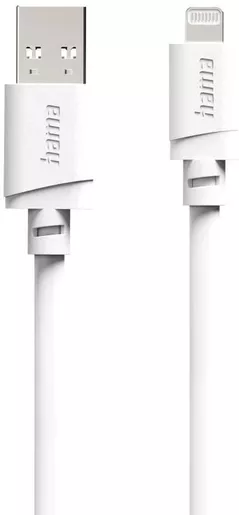 Cablu telefon mobil Hama 201801 USB/A to Lightning iPhone/iPad, MFi, 2m