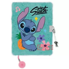Carnet Promstore 56810 Agenda cu lacat A5, 96 foi, Stitch Mint Aloha, coperta plus