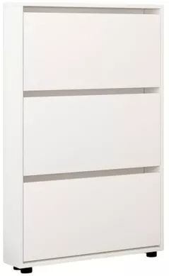 Полка для обуви Mobildor-Lux Leo Slim 50x16x125H cm White