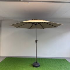 Umbrelă de gradină Hydro S 0431106, pe picior, Maro