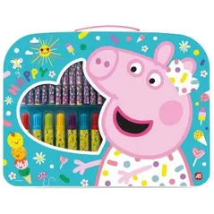 Набор для творчества As Kids 1023-66228 Set de desen in valiza Peppa Pig