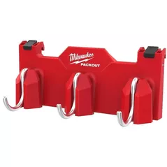 Sistem de depozitare a instrumentelor Milwaukee 4932498650 Suport lateral cu 3 carlige Packout