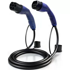 Зарядная станция EvDrive EV-T2-T2-22KW, cablu (cu fișe) p/u încărcător Type 2 - Type 2, 22 kW, 32A, 400V (Trifazat)