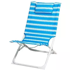 Садовая мебель Promstore 57407 Scaun-sezlong pliabil 72x42x77cm, cu perna (în asort.)
