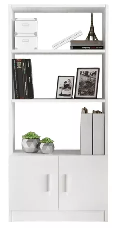 Raft de birou Trendy VO4-W 64x140x35cm, raft de carti