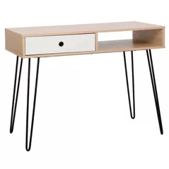 Măsuţă cafea Deco Hampton 100x48x76H Oak/Black