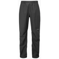 Îmbrăcăminte sport Rab Pantaloni barbati Downpour Eco FZ black L Long Leg (QWG-86-BLK-LRG-LG)