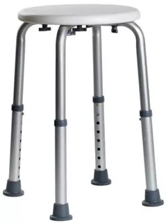 Сиденье для ванной и душа Bisk 07705 Scaun rotund PRO alb