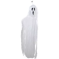 Декор Promstore 53764 Suvenir Halloween Fantomă suspendabil, 190Х90cm