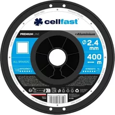 Леска для триммера Cellfast 35081 patrata PREMIUM d 2.4 mm (400 m)
