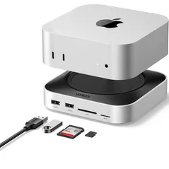 Переходник для IT Ugreen 65487 Docking Station 11in1 Mac mini M4, CM841, Gray