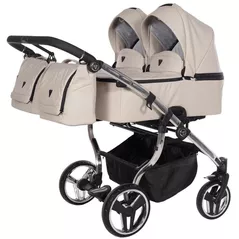 Детская коляска Junama Duo V3 Eco 02 Beige 78cm