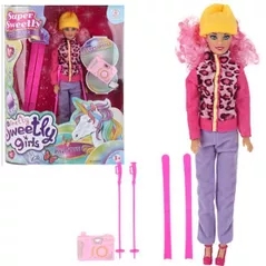 Кукла Essa 60297HWT-6 Păpușă în costum, cu accesorii, 29cm (în asort.)