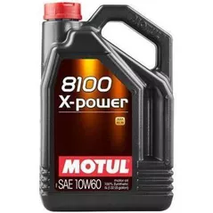 Масло Motul 106144 10W60 8100 X-POWER 5L