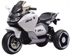 Mașină electrică pentru copii Richi S2 (21725) Motocicleta electrica alba pentru copii (5588)