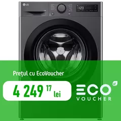 Mașină de spălat frontală LG F4WR510SBM