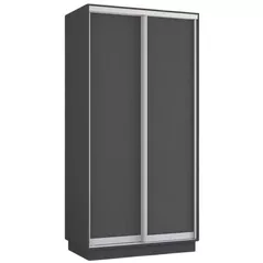 Шкаф Mobildor-Lux Fox uși glisante din PAL (110x60x220H cm) Anthracite