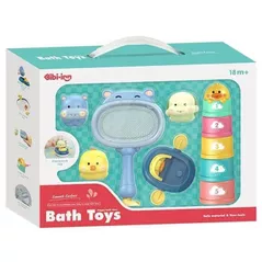 Accesoriu pentru baie Bibi-Irn 688-49 Hipopotam cu barca