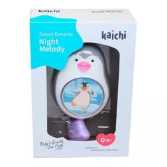 Jucărie muzicală Kaichi KAYDIG025KA315 Pinguine Pink, Музыкальный Блок Успокаивающий