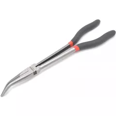 Плоскогубцы Force 5047P2 Щипцы длинные загнутые 280мм