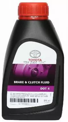 Автохимия Toyota DOT-4 тормозная жидкость (0.5L)
