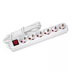 Filtru electric Horoz 200.605.602 6locuri 5m 3x1