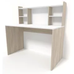 Офисный стол Smartex M4 100cm Белый/Дуб Светлый