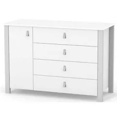 Комод-пеленатор Veres 35.2.351.2.17 Монако 1200 бело-серый