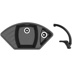 Мойка кухонная со смесителем Dr.Gans Gabi + SanDonna F 1069 negru