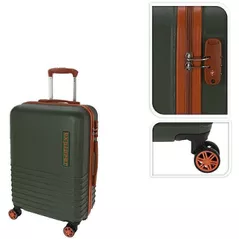 Чемодан ProWorld 55618.2 Чемодан на колесиках 50 л, 60 x 40 x 25 см, хаки пластик