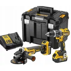 Набор электроинструментов DeWalt DCK329P2T (DCD796+DCG405+DCS335)