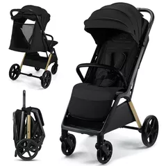 Сărucior pentru copii KinderKraft Loom KSLOOM00BLK0000 Ink Black