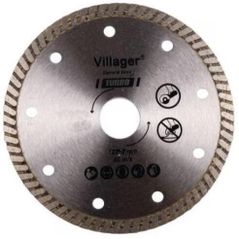 Disc de tăiere Villager Disc diamantat turbo DCBT - 230 mm