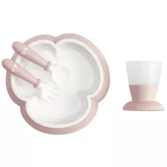 Seturi pentru hrănire bebelușilor BabyBjorn 078164A Set pentru hranire Powder Pink