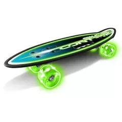 Скейтборд Stamp JS123310L Skateboard Skids 24"x7 cu miner si lumini, 49609