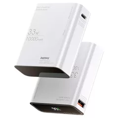 Acumulator extern USB (Powerbank) Remax RPP-656 10KmAh PD+QC 20W+22,5W White