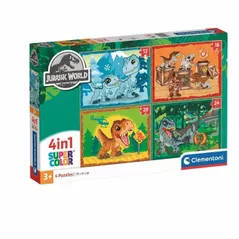 Puzzle Clementoni Puzzle 4în 1 Jurassic World (21521)
