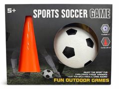 Спортивное оборудование New World 4279 Antrenor fotbal cu obstacole si minge 10045a