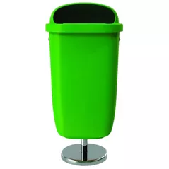 Урна для мусора Hydro S Urna stradala pe suport, 50L, verde 8001252