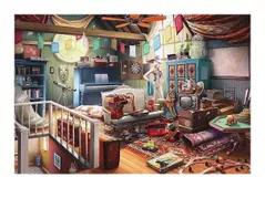 Puzzle Trefl 20220 Wooden puzzle 500+1. Comori în pod