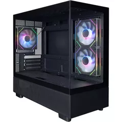Carcasă PC 1stplayer Mi5 BLACK, mATX w/o PSU (Mi5-BK-2FC7R-1FC7)