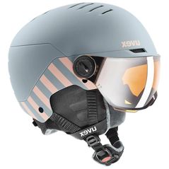 Защитный шлем Uvex ROCKET JR. VIS RHINO-BLUSH M 54-58