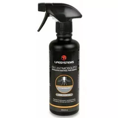 Accesoriu pentru camping Lifesystems EX4 AntiMosquito for Fabrics 350 ml, spray impotriva insectelor