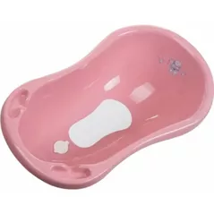 Cădiță Maltex Cadita 84cm cu dop si anti-slip pink