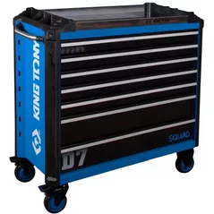 Система хранения инструментов King Tony 87SQ33-7B-BK инструментальная (7 ящика) большая (1045x473x1045мм) SQUAD