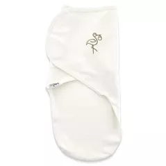 Детское постельное белье BabyJem 430 Sistem de infasare din bumbac Swaddle Ecru, 0-3 luni