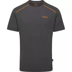 Одежда для спорта Rab Tricou barbati Force Tee Graphene XXL (QBL-05-GRH-XXL)