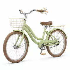 Велосипед New World TN24R65-1 Bicicleta cu 2 roti, 18", verde-deschis, 2820D